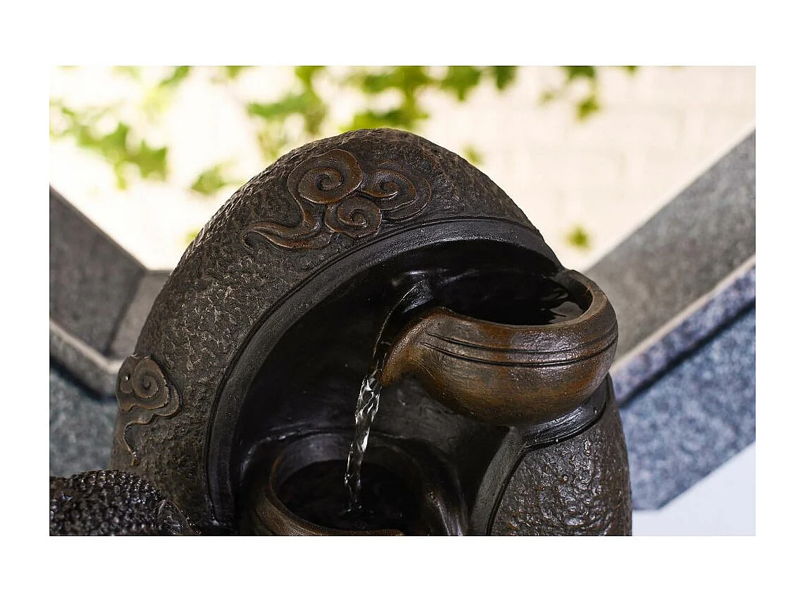 Fontaine d'intérieur LED bouddha Krishna