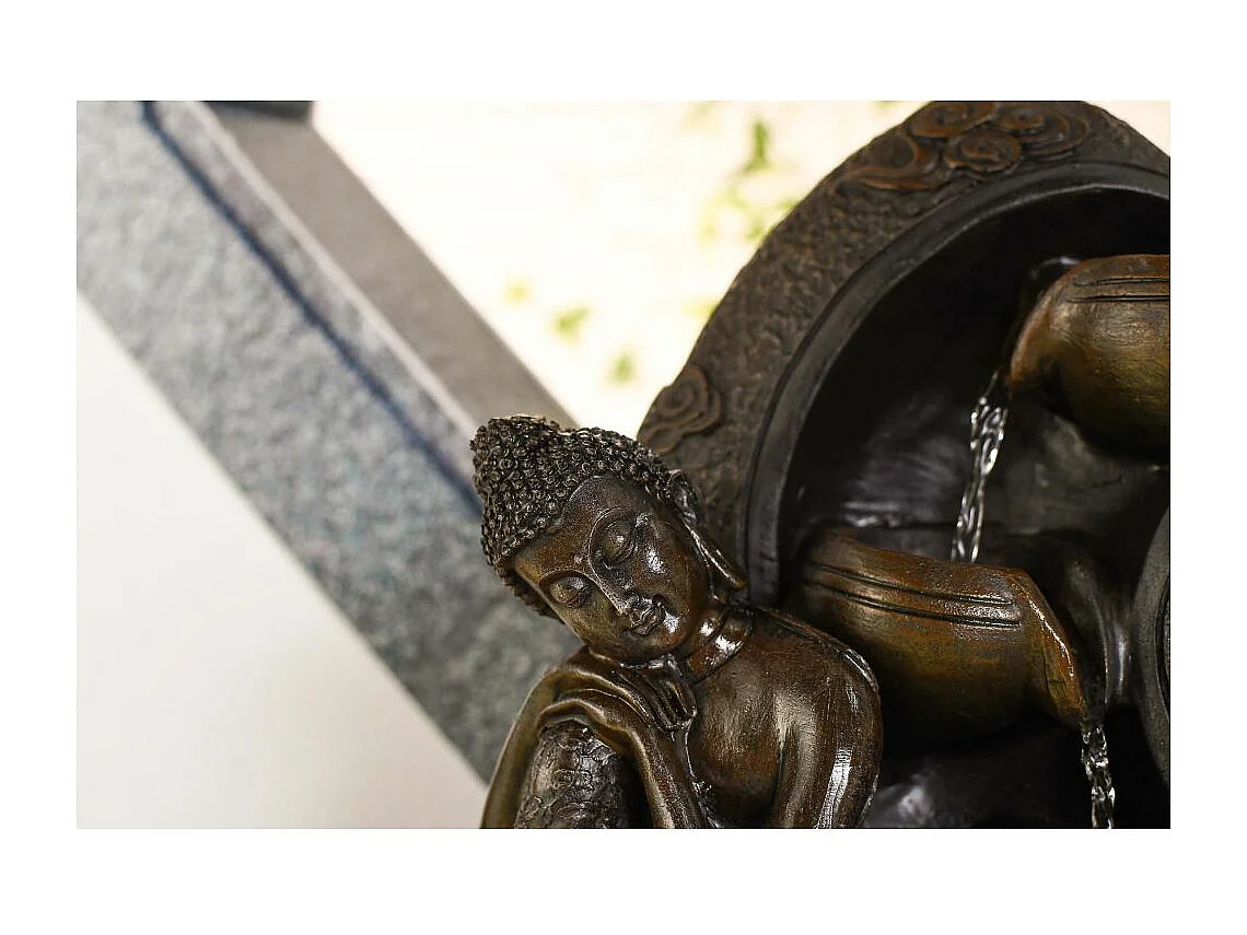 Fontaine d'intérieur LED bouddha Krishna