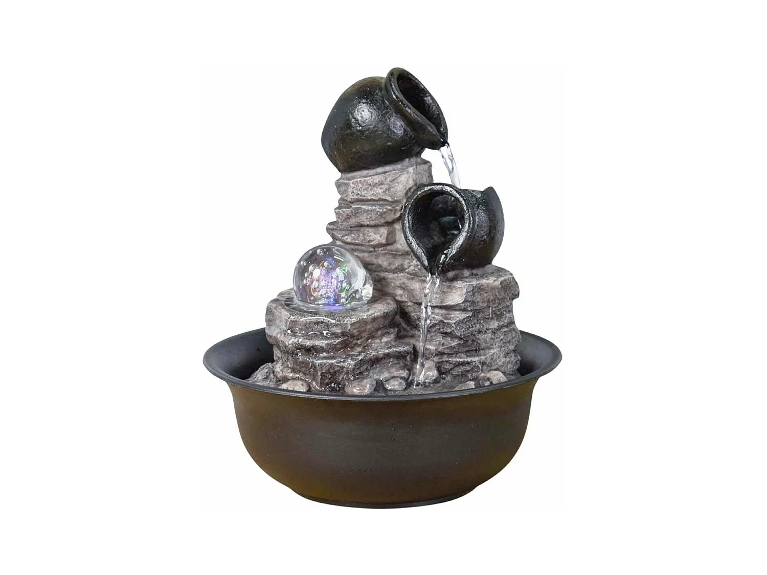 Fuente de resina Naturaleza verso