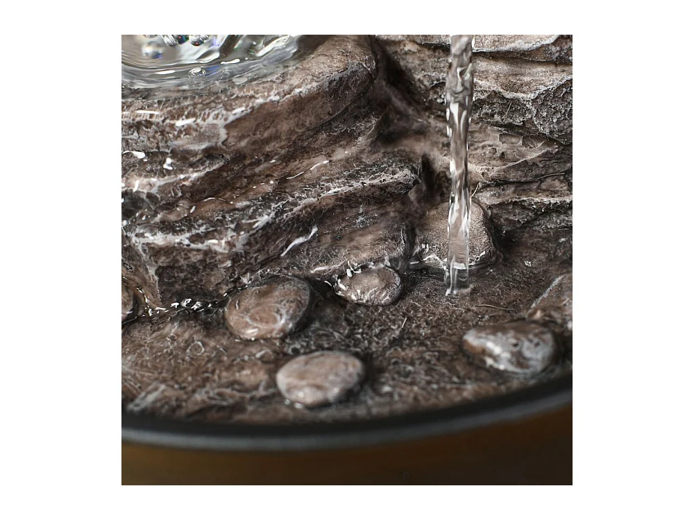 Fuente de resina Naturaleza verso