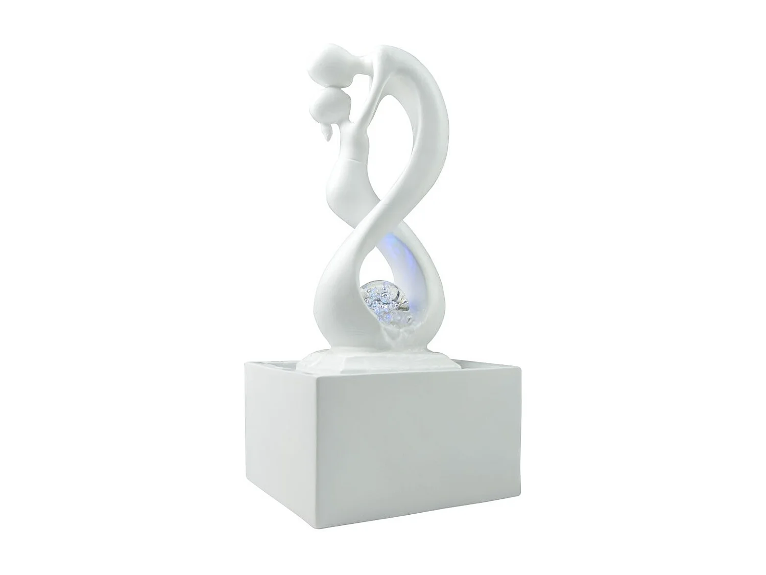 Diseño de fuentes de interior con iluminación LED Amor