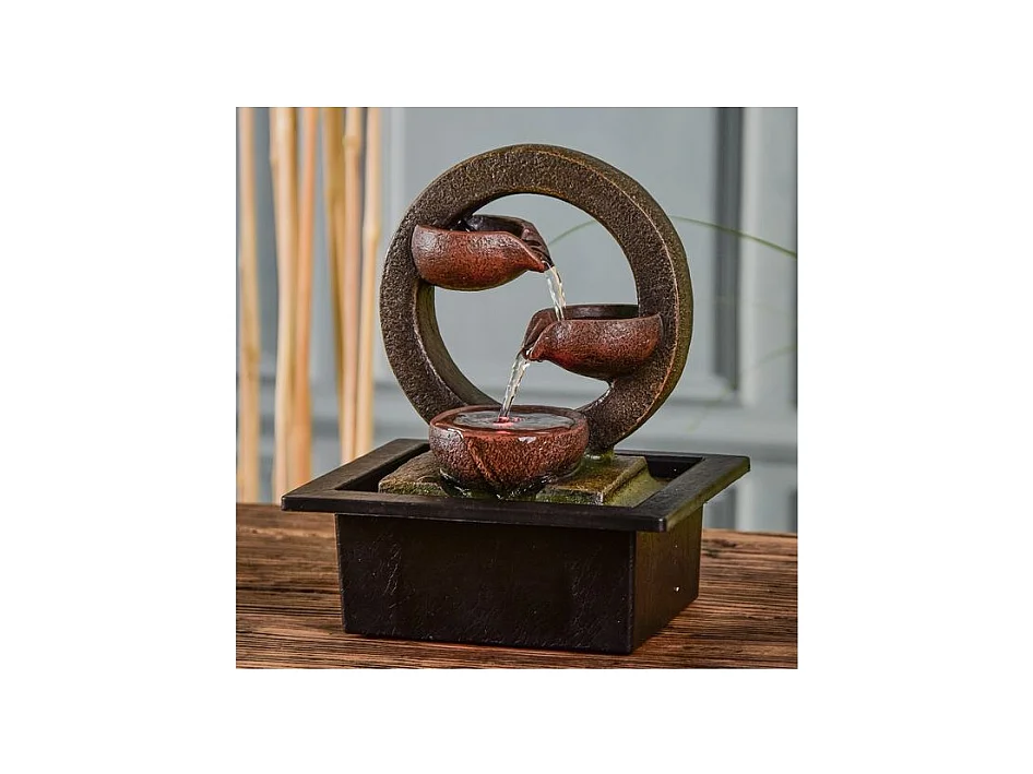 Fontaine en résine Zen Terai