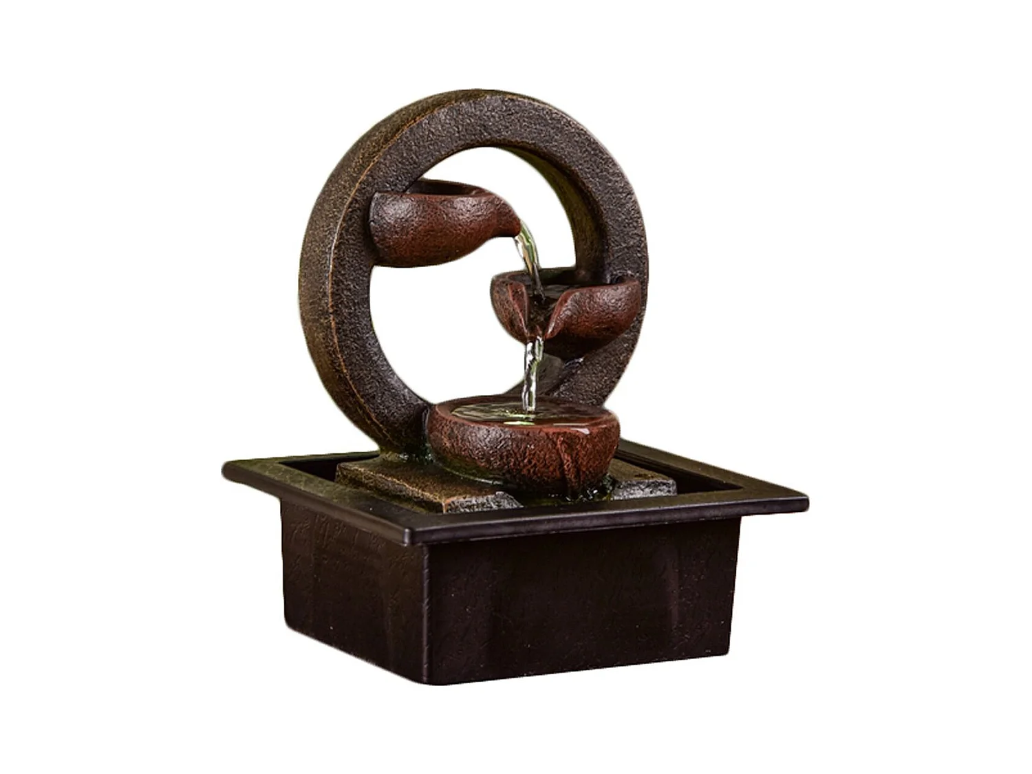 Fontaine Terai - L 21 x l 17 x H 25 cm - LED