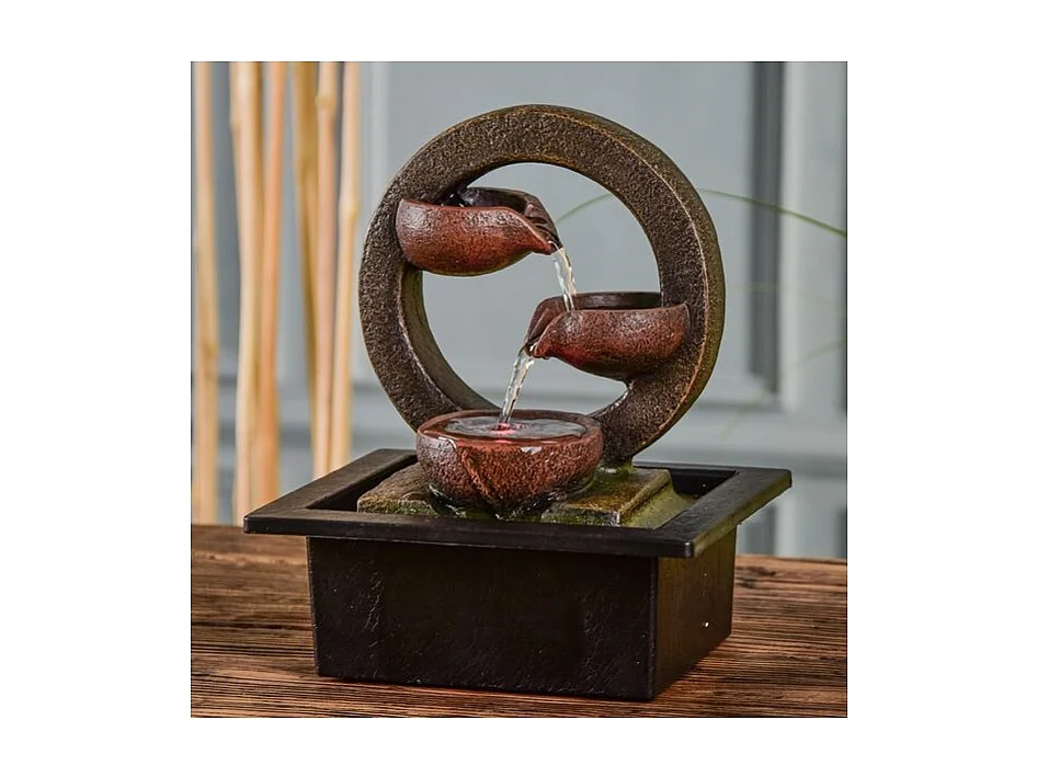 Brunnen aus Harz "Zen Terai"