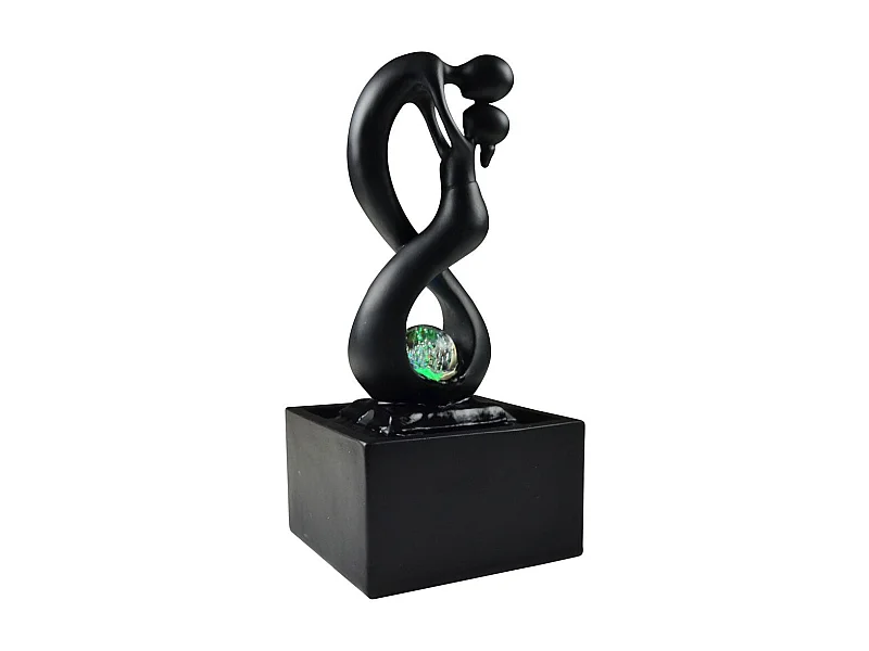 Design Zimmerbrunnen LED-Beleuchtung Amor