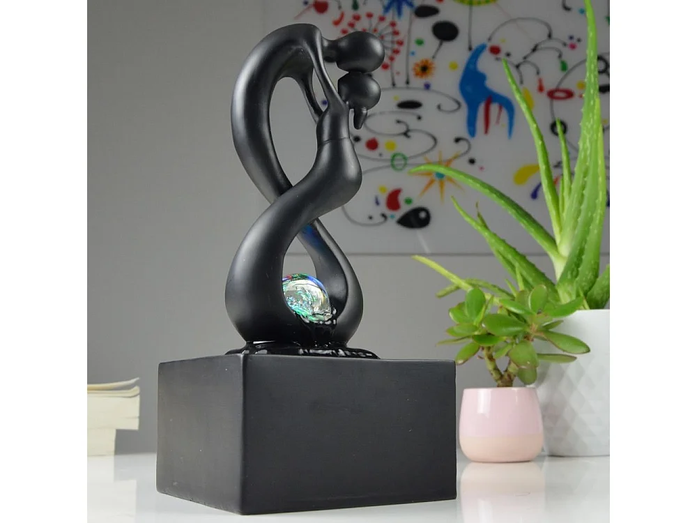 Design Zimmerbrunnen LED-Beleuchtung Amor