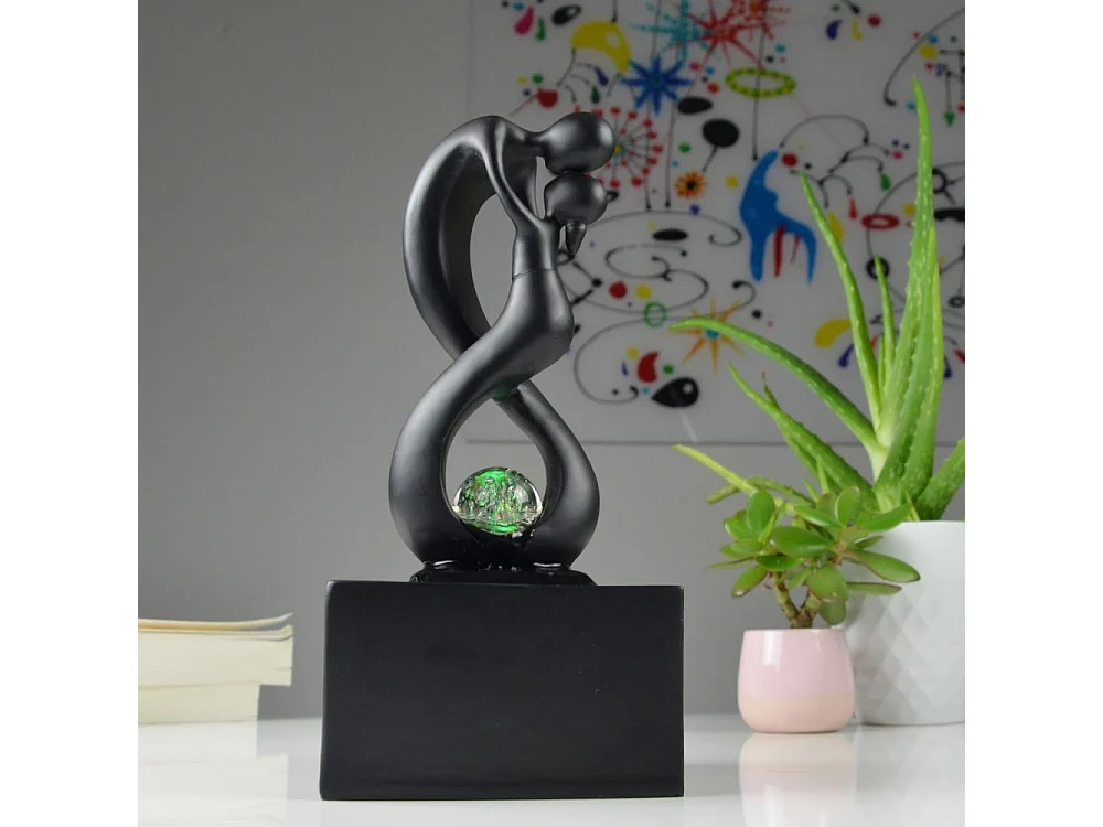 Design Zimmerbrunnen LED-Beleuchtung Amor