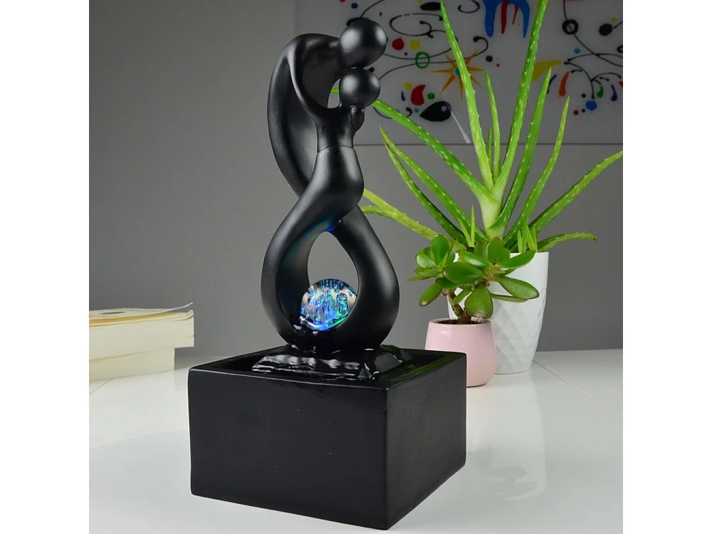 Design Zimmerbrunnen LED-Beleuchtung Amor