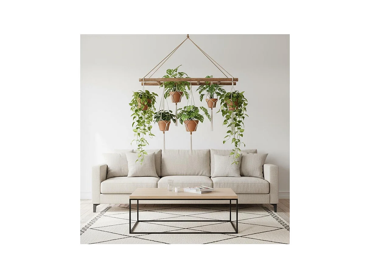 Echelle à suspendre en bois avec crochet