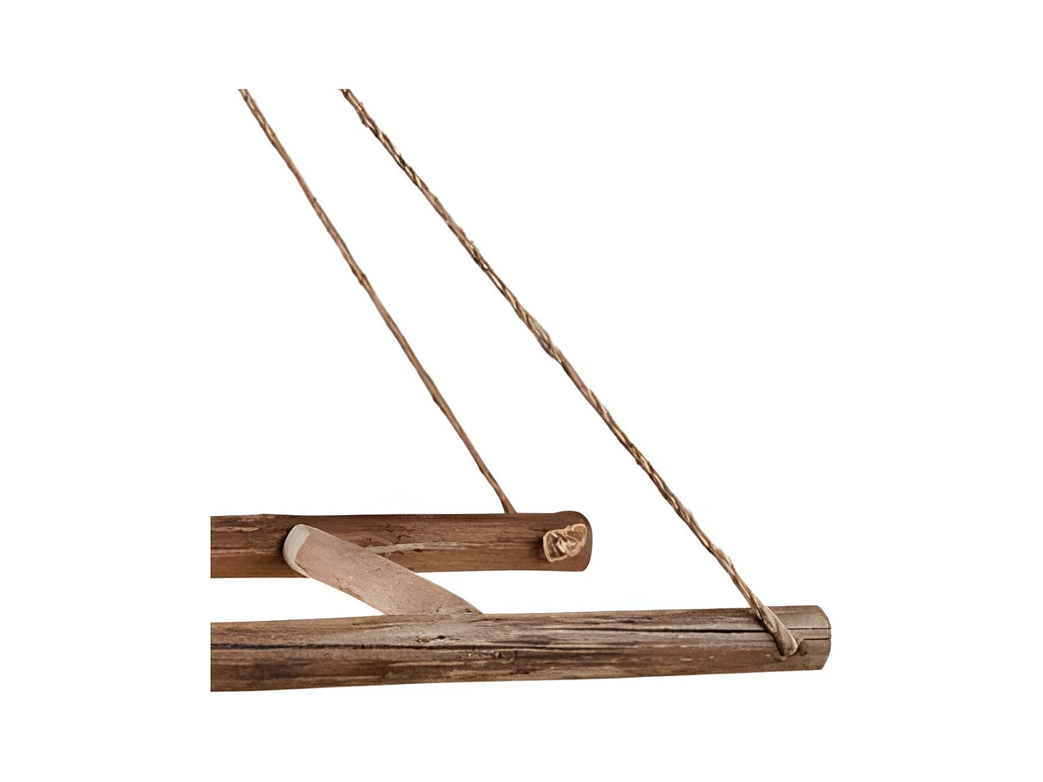 Echelle à suspendre en bois avec crochet