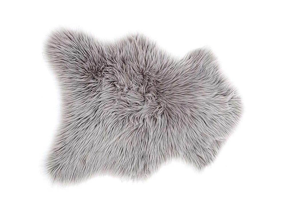 Katy lamsvel geïmiteerd 90x60cm grijs.