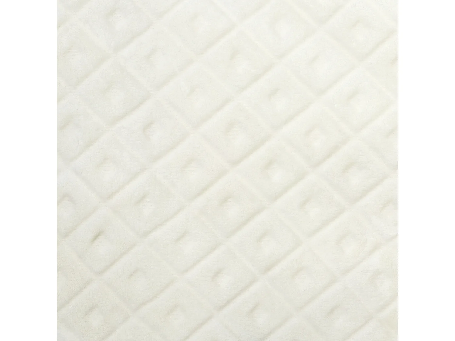 Plaid Embosse Beige 140x200cm Beige