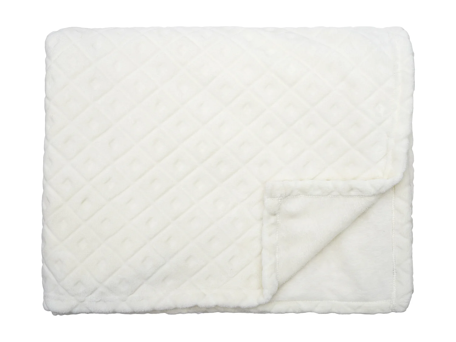 Plaid Embosse Beige 140x200cm Beige