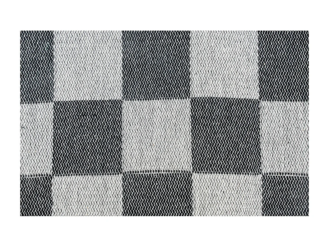 Coperta in cotone a scacchiera