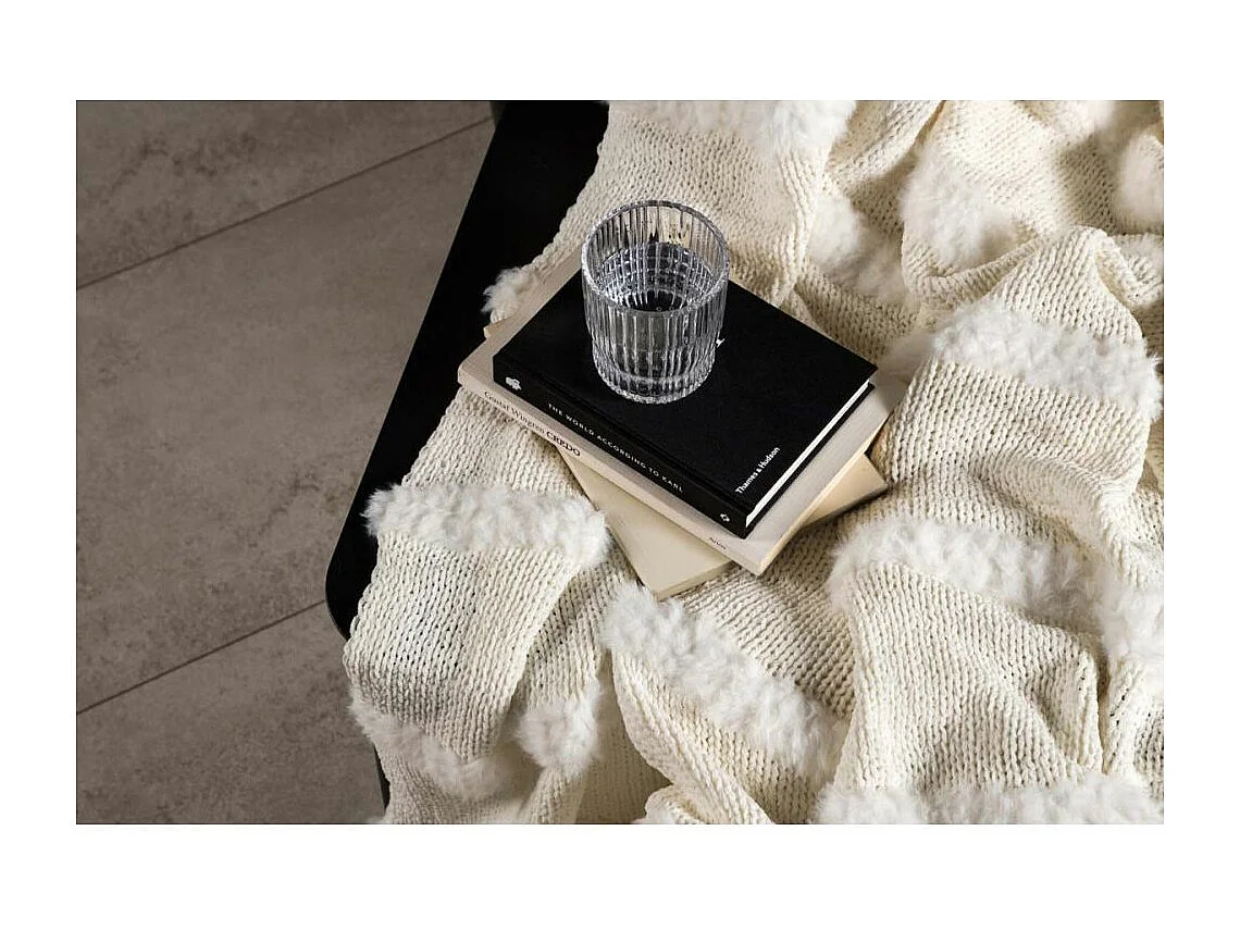 Plaid Déco "Katleen" 130x170cm Naturel