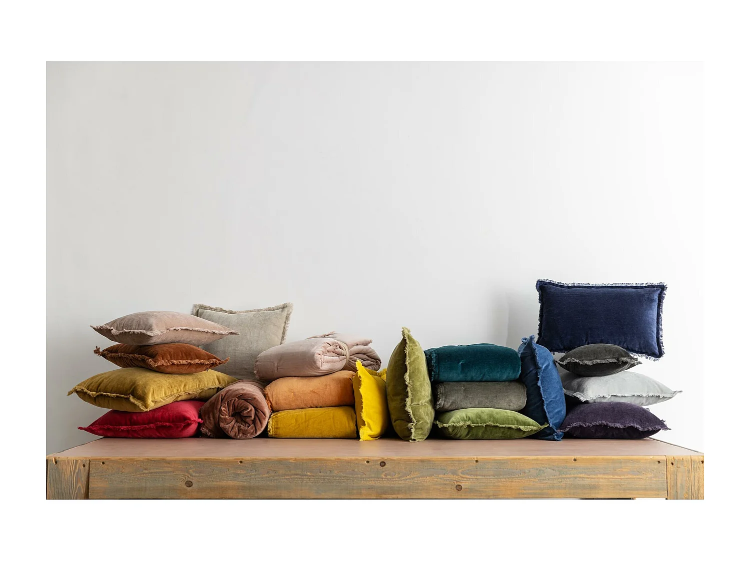 Plaid aus Baumwolle und Polyester Fara 200 x 135 cm