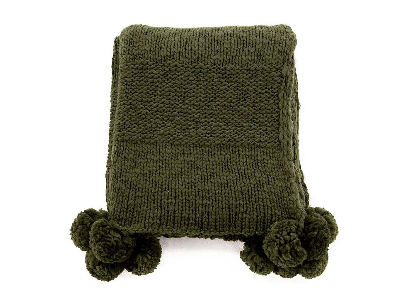 Anny plaid 170x130cm groen.