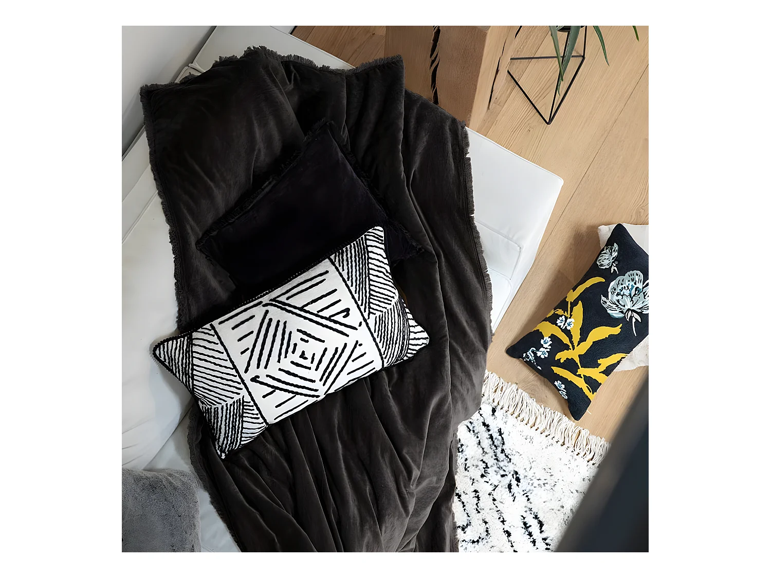 Coperta Fara in cotone e poliestere 200 x 135 cm