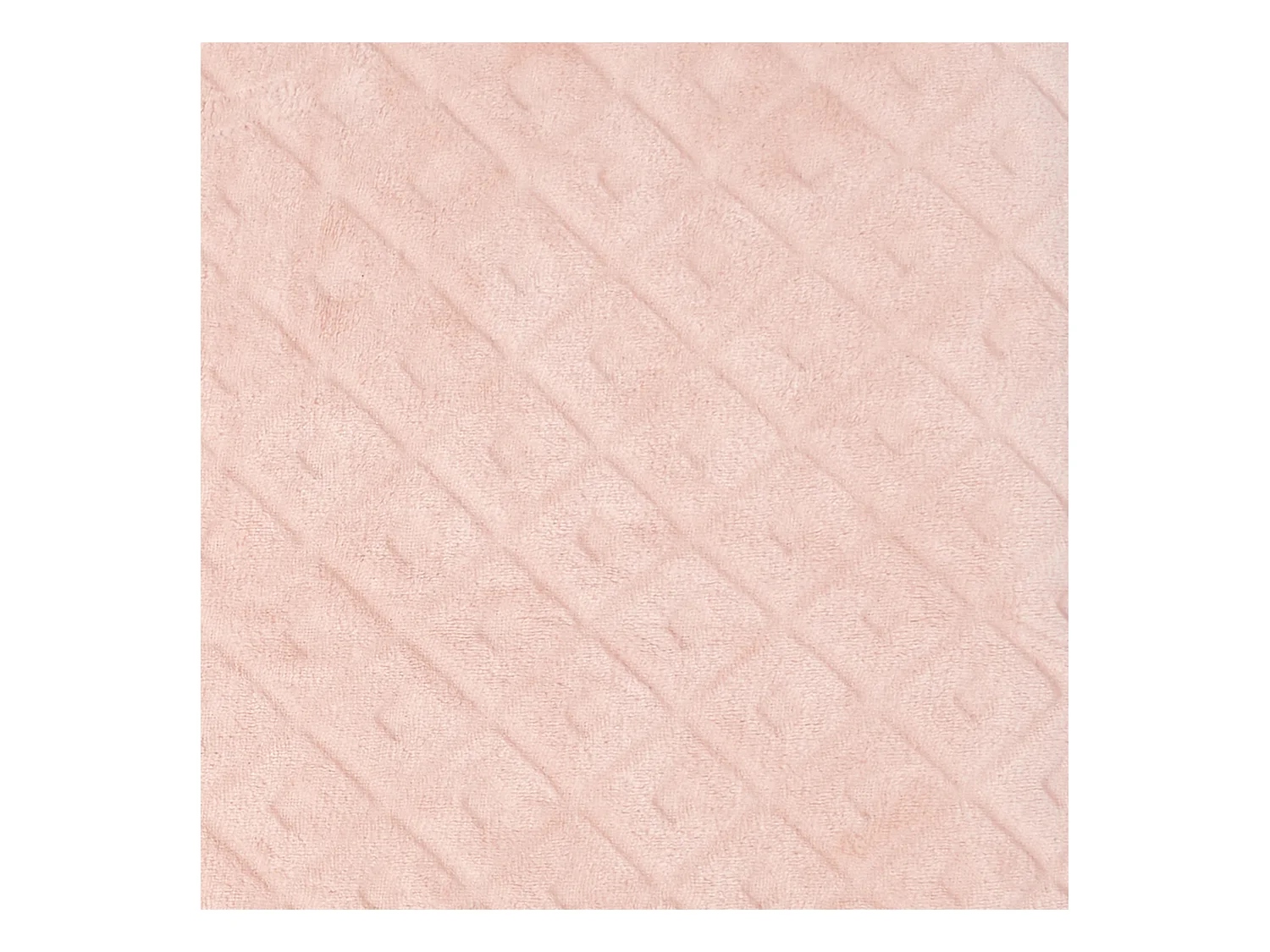 Plaid Embosse Rose 140x200cm Rose