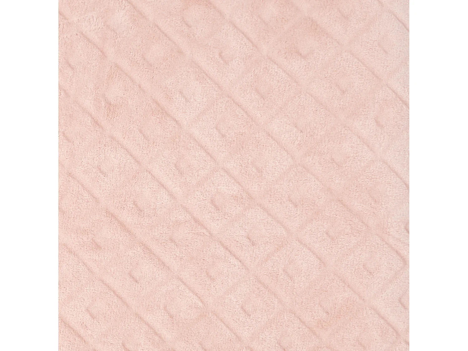 Plaid Embosse Rose 140x200cm Rose