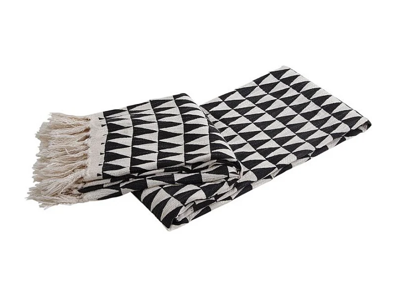 Coperta a triangoli in cotone