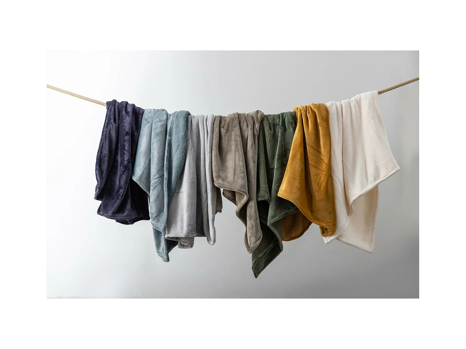 Polyesterplaid Michka 160 x 130 cm