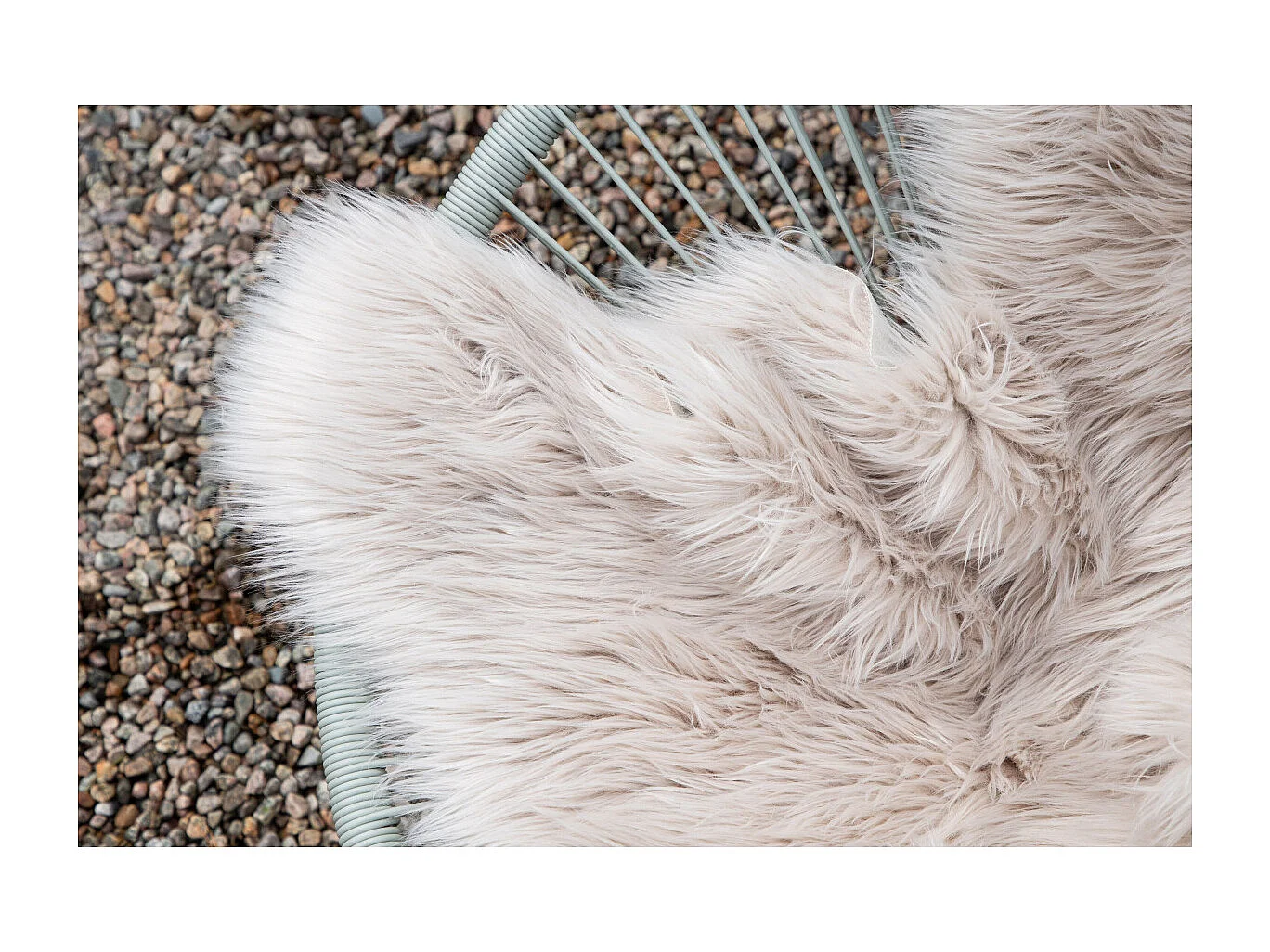 Copridivano in poliestere e acrilico Katy 90 x 60 cm