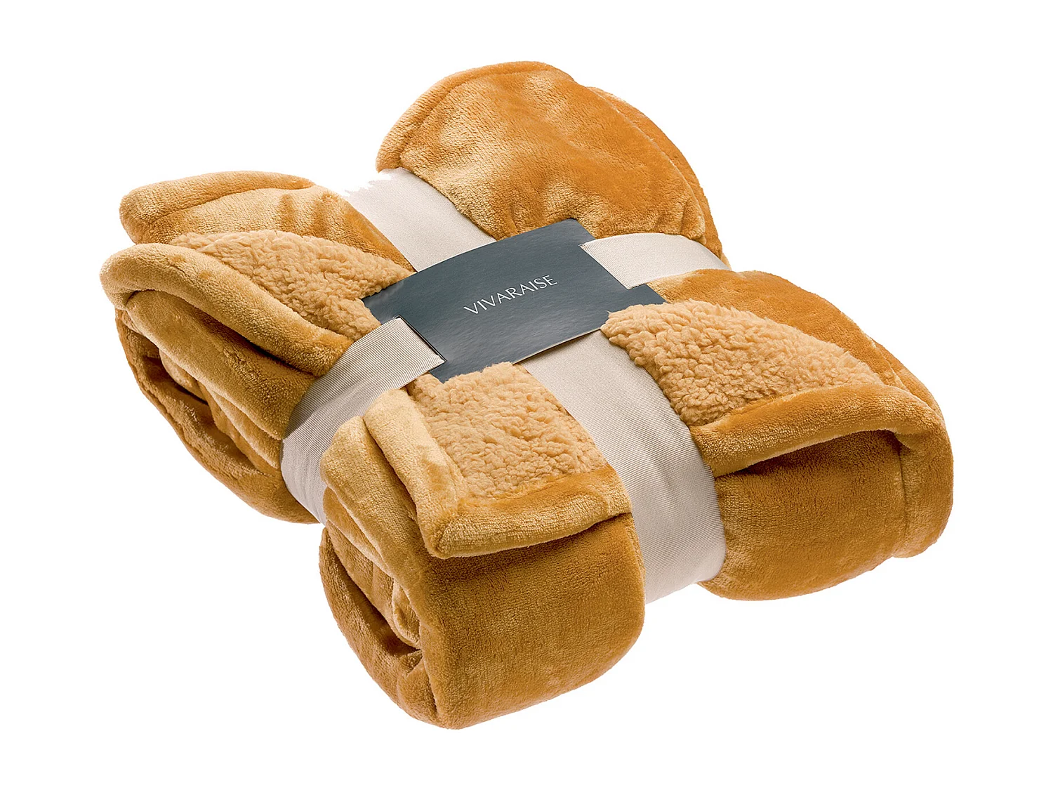 Plaid en polyester Michka 160 x 130 cm