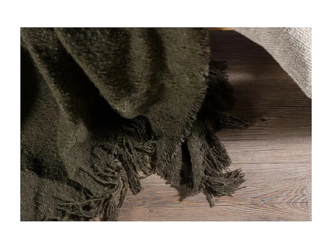 Stanly plaid 170x130cm lichtgroen.