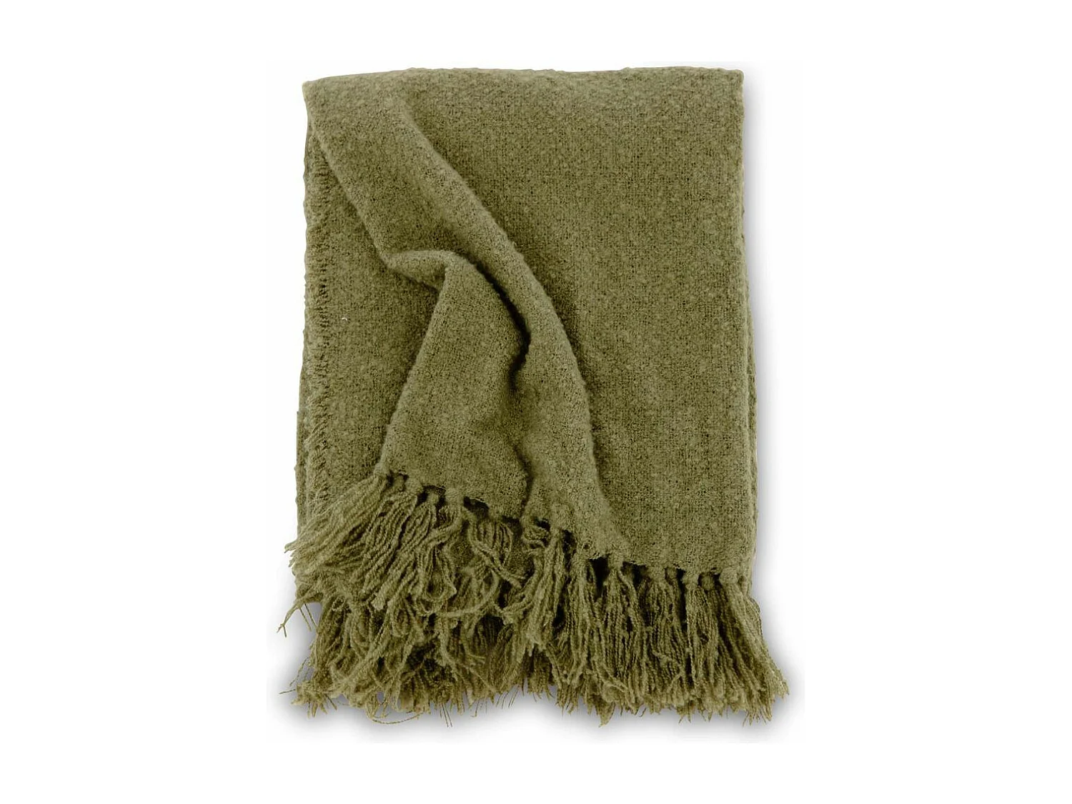 Stanly plaid 170x130cm groen.