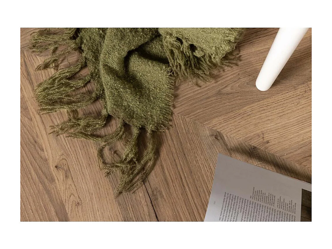 Stanly plaid 170x130cm groen.