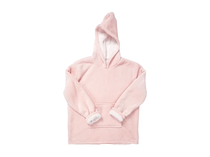 Sweat A Capuche Enfant Rose