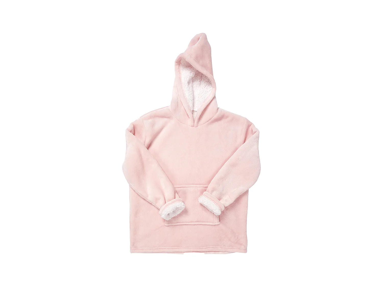 Sweat A Capuche Enfant Rose