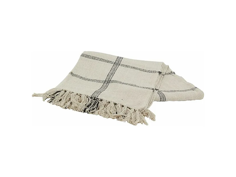 Coperta a quadri in cotone