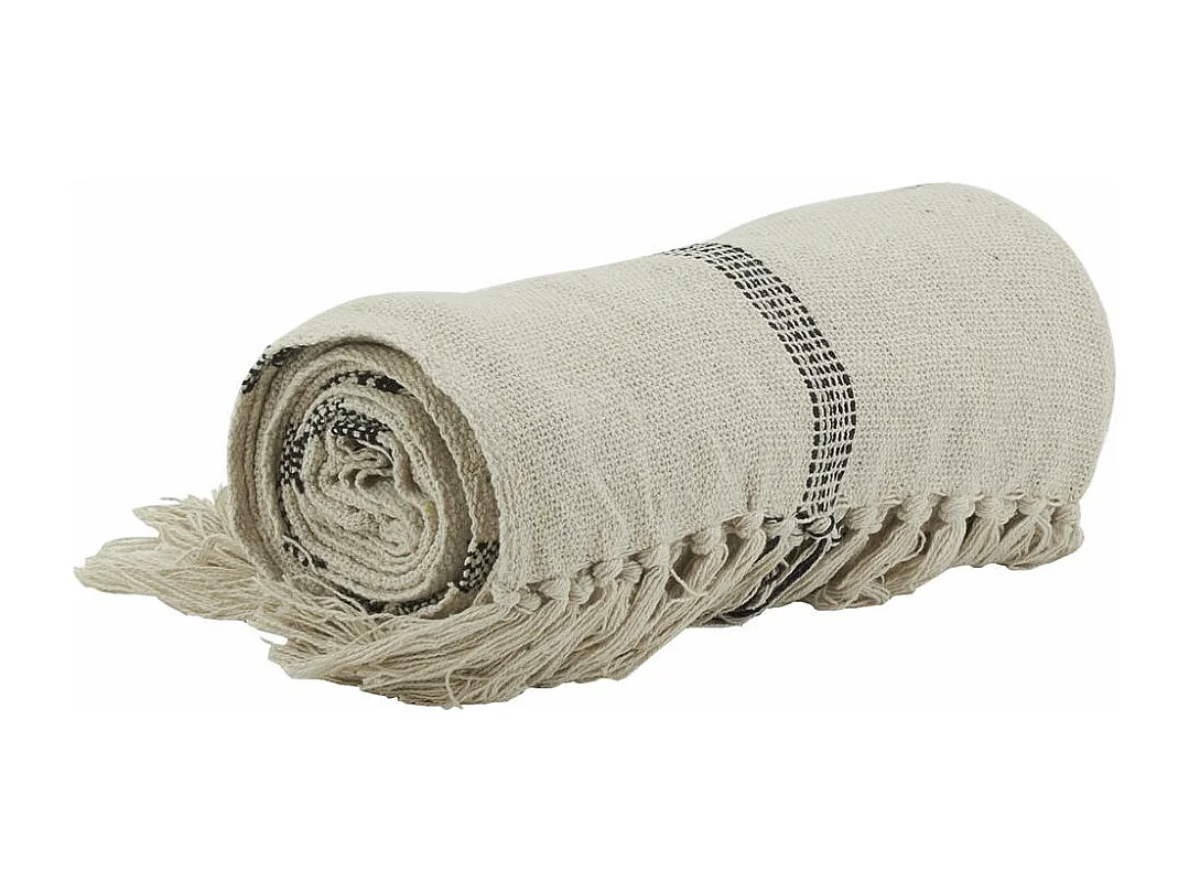 Coperta a quadri in cotone