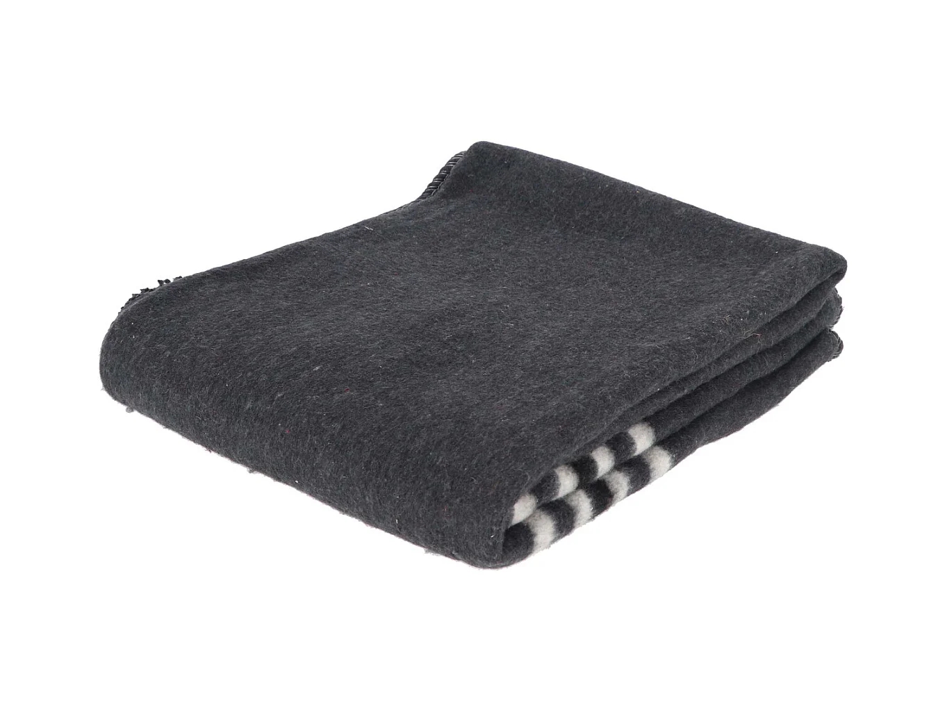 Plaid en tissu recyclé 152 x 196 cm