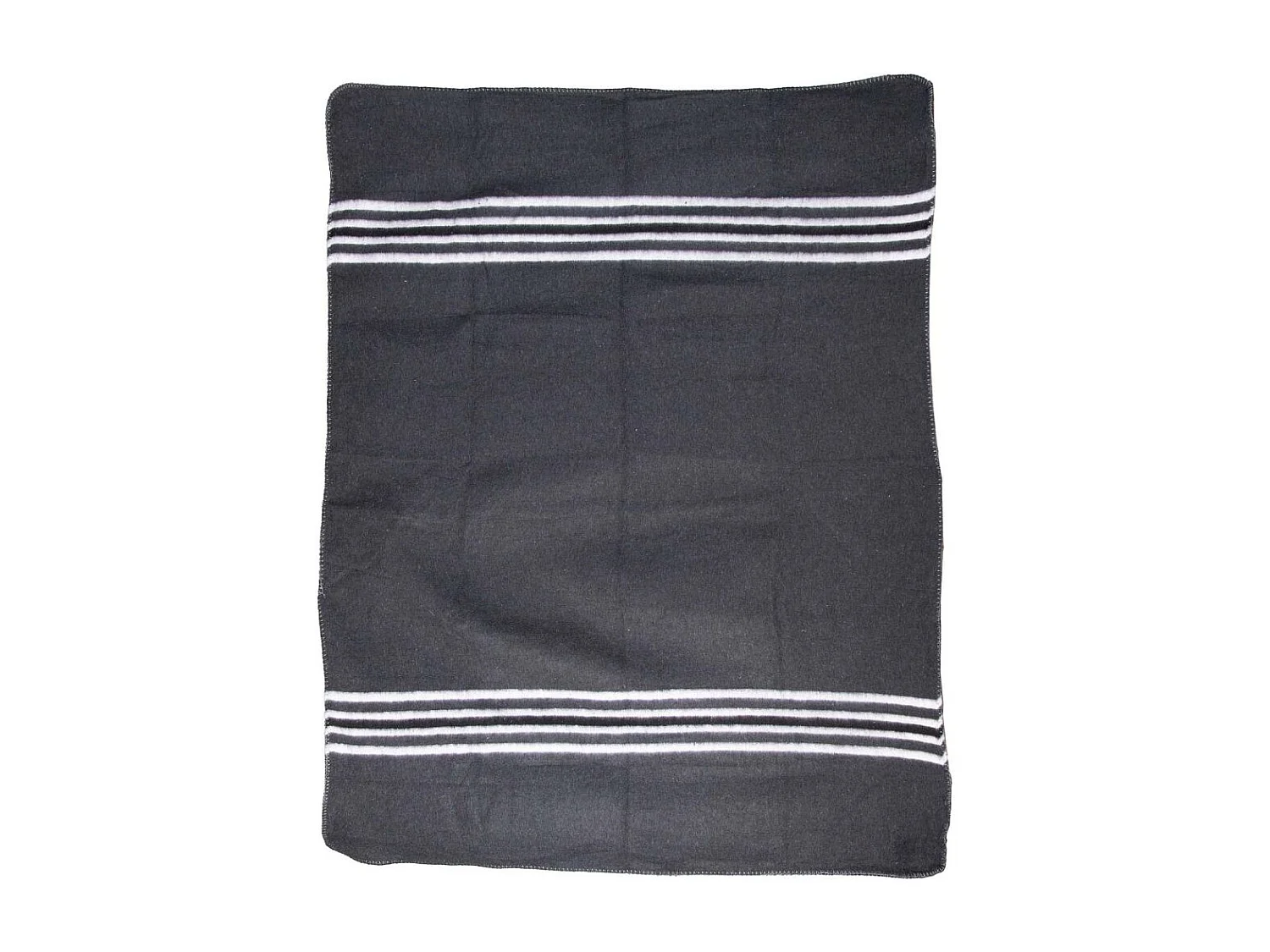 Plaid en tissu recyclé 152 x 196 cm