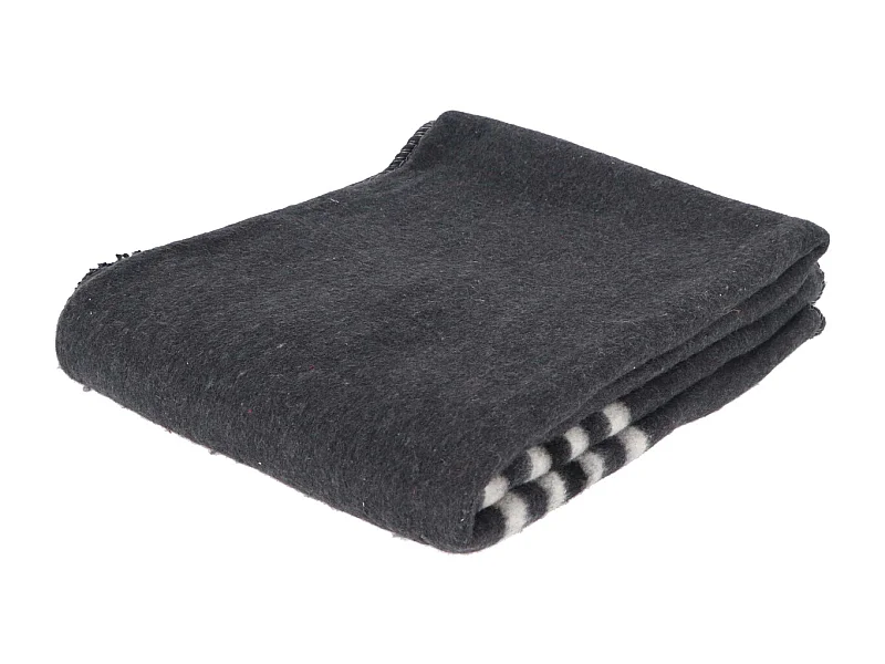 Plaid en tissu recyclé 152 x 196 cm