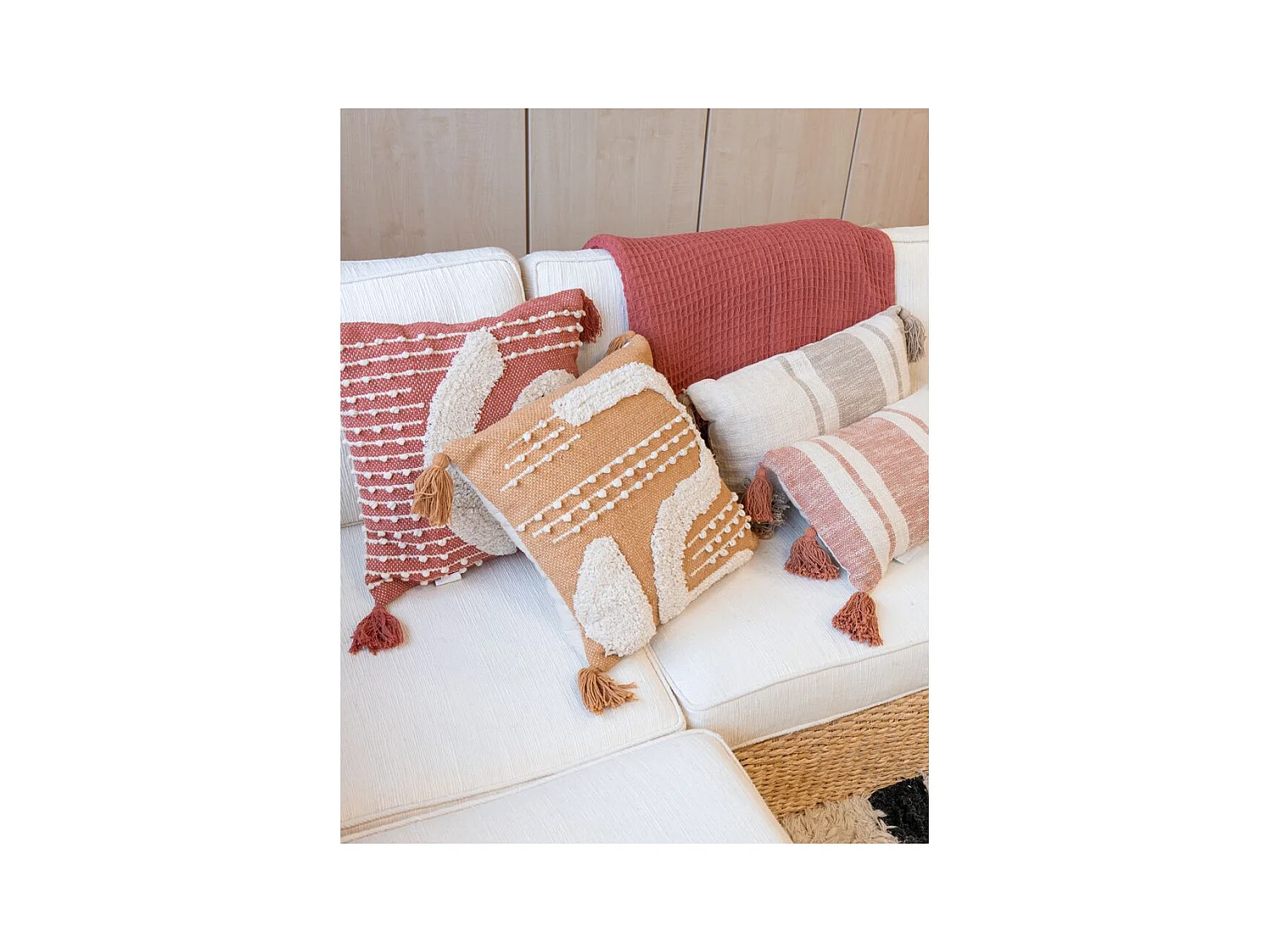 Plaid 100% coton 130 x 170 cm