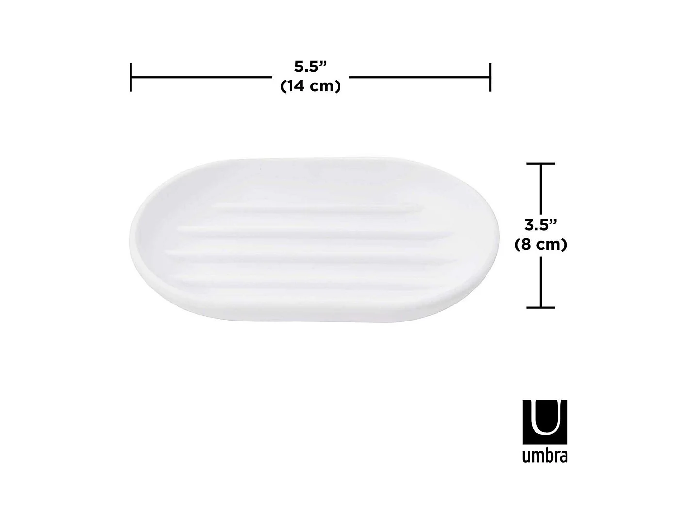 Porte savon en plastique moulé Touch