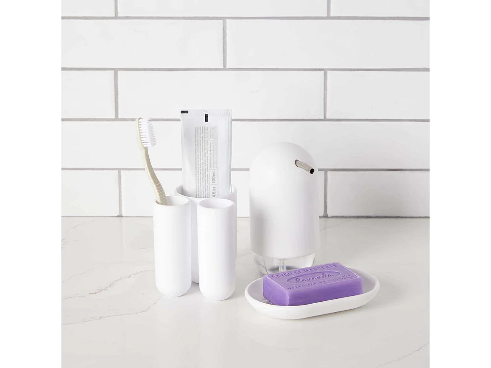 Jabonera de plástico moldeada al tacto