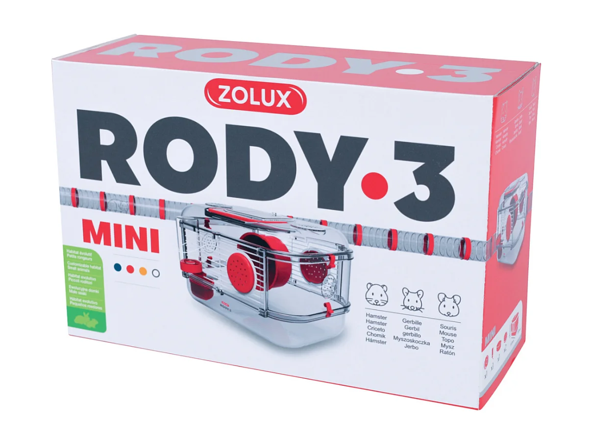 Käfig für Kleinnager Rody 3 mini
