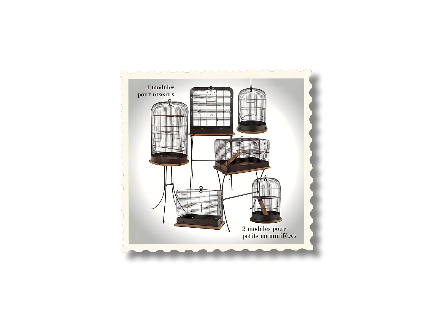 Retro-Vogelkäfig Madeleine