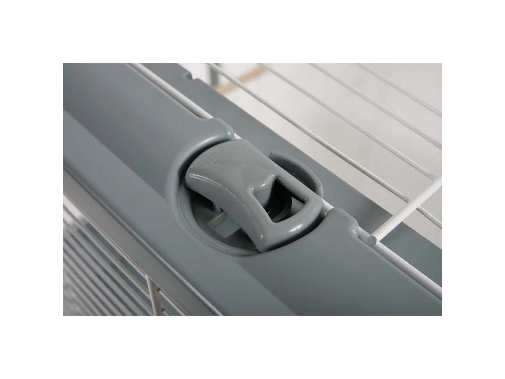 Cage Neo muky pour grands rongeurs 58 cm Gris