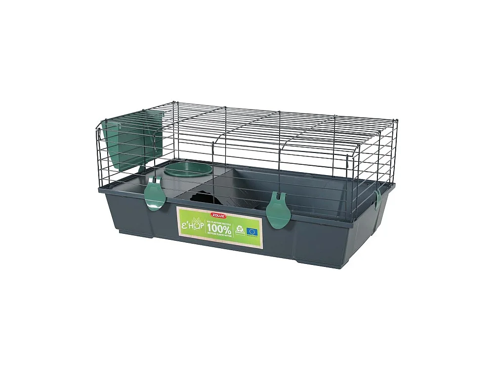 Käfig für Meerschweinchen aus recyceltem Kunststoff Ehop