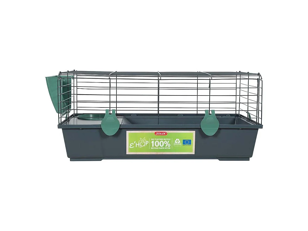 Jaula de plástico reciclado para cobayas Ehop
