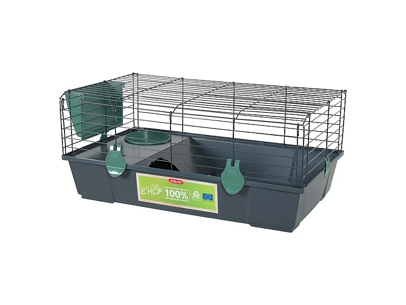 Käfig für Meerschweinchen aus recyceltem Kunststoff Ehop