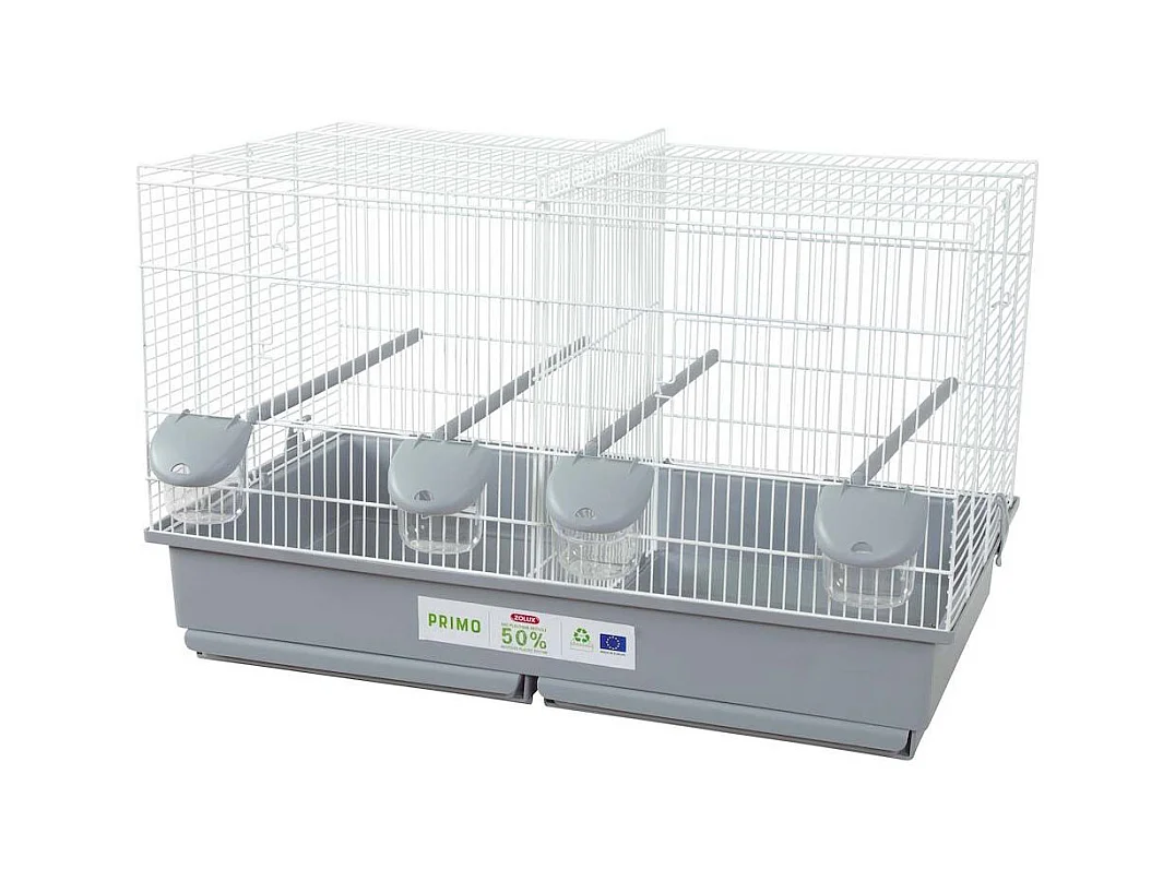Cage en plastique éco.conçu oiseaux domestiques Primo 69 x 39 x 44.5 cm
