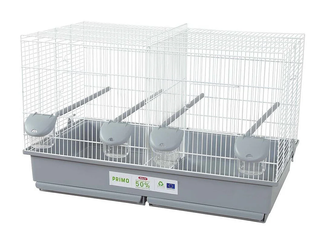 Cage en plastique éco.conçu oiseaux domestiques Primo 69 x 39 x 44.5 cm