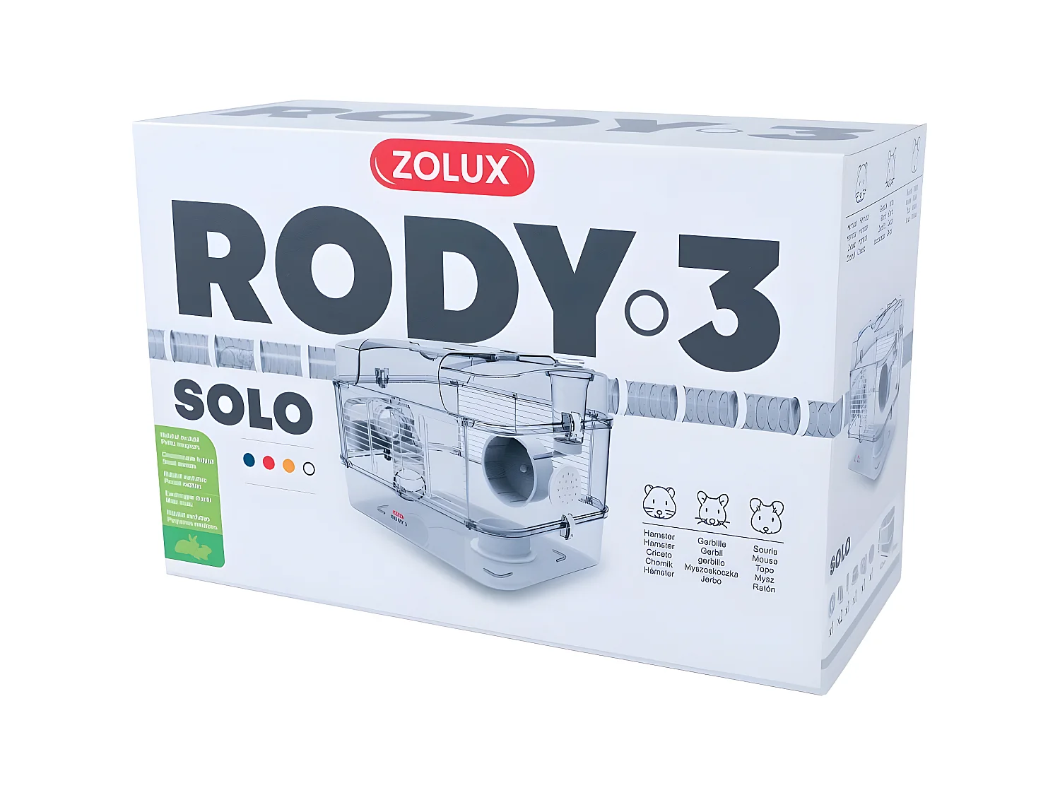 Cage pour petits rongeurs Rody solo